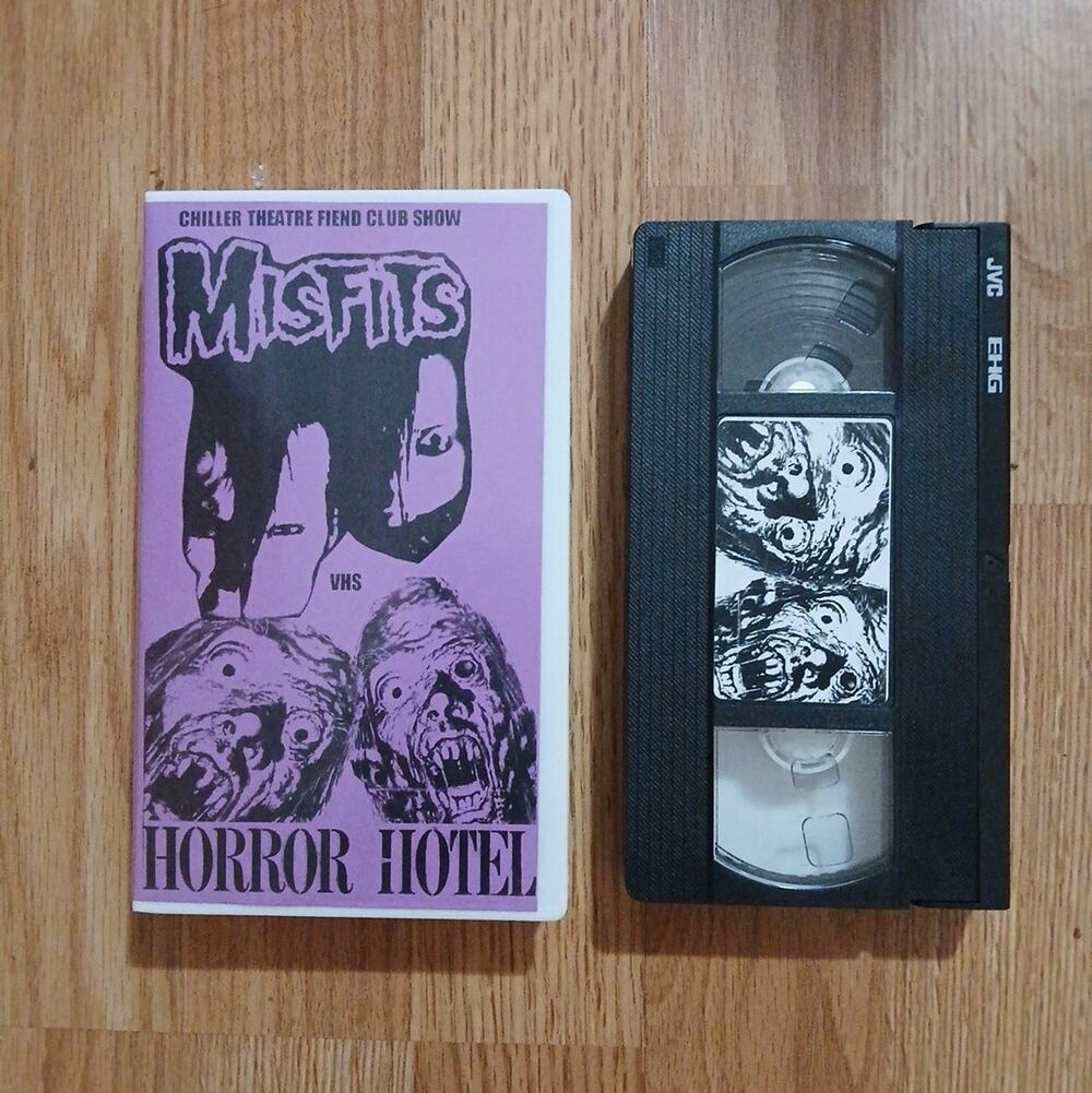 Misfits VHS 1996 Horror Chiller Theatre Fiend Club Show Punk Videos & Interview